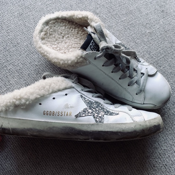 - NEW Golden Goose Superstar Sabot Shearling Sneaker BX16 - Picture 9 of 15